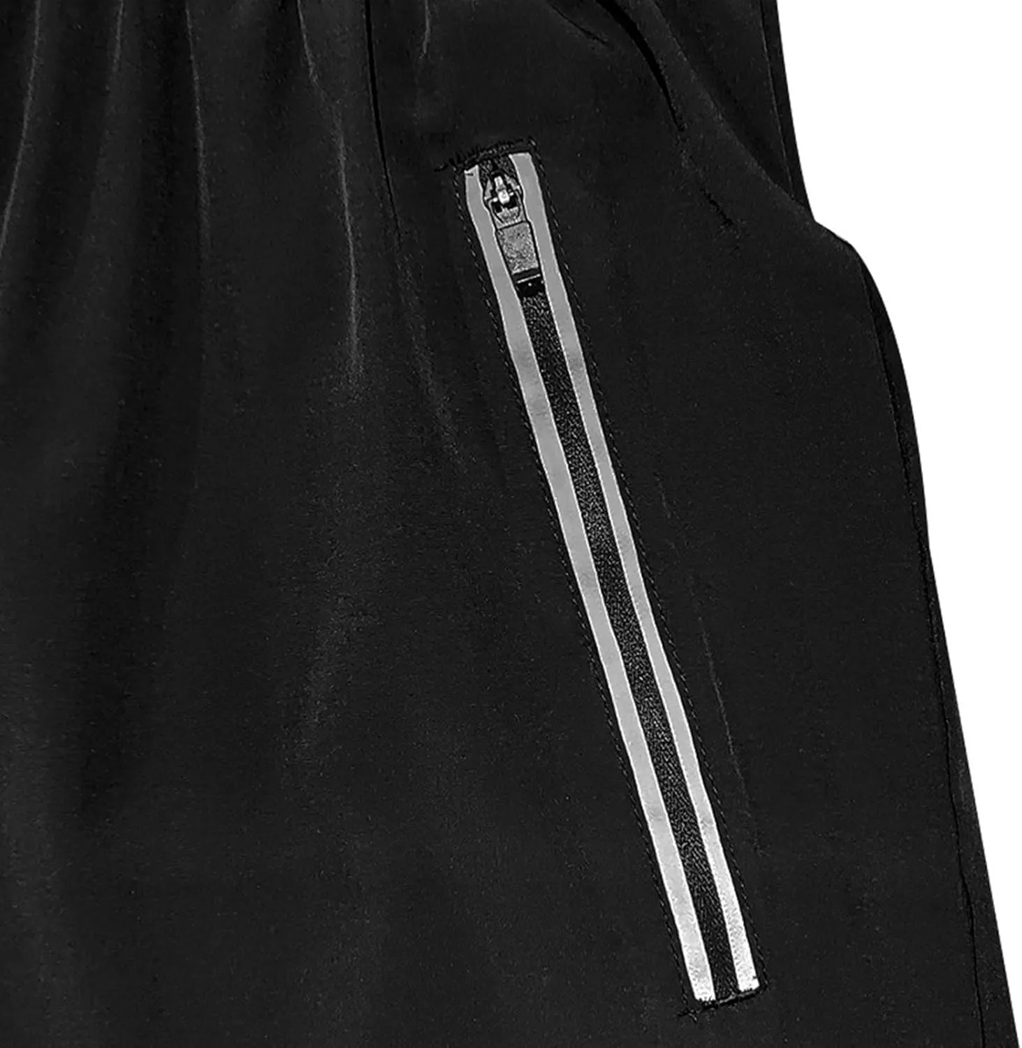 Mens Gym Workout Shorts Lightweight Bodybuilding Athletic Quick Dry Shorts Running Training with Zip Pockets