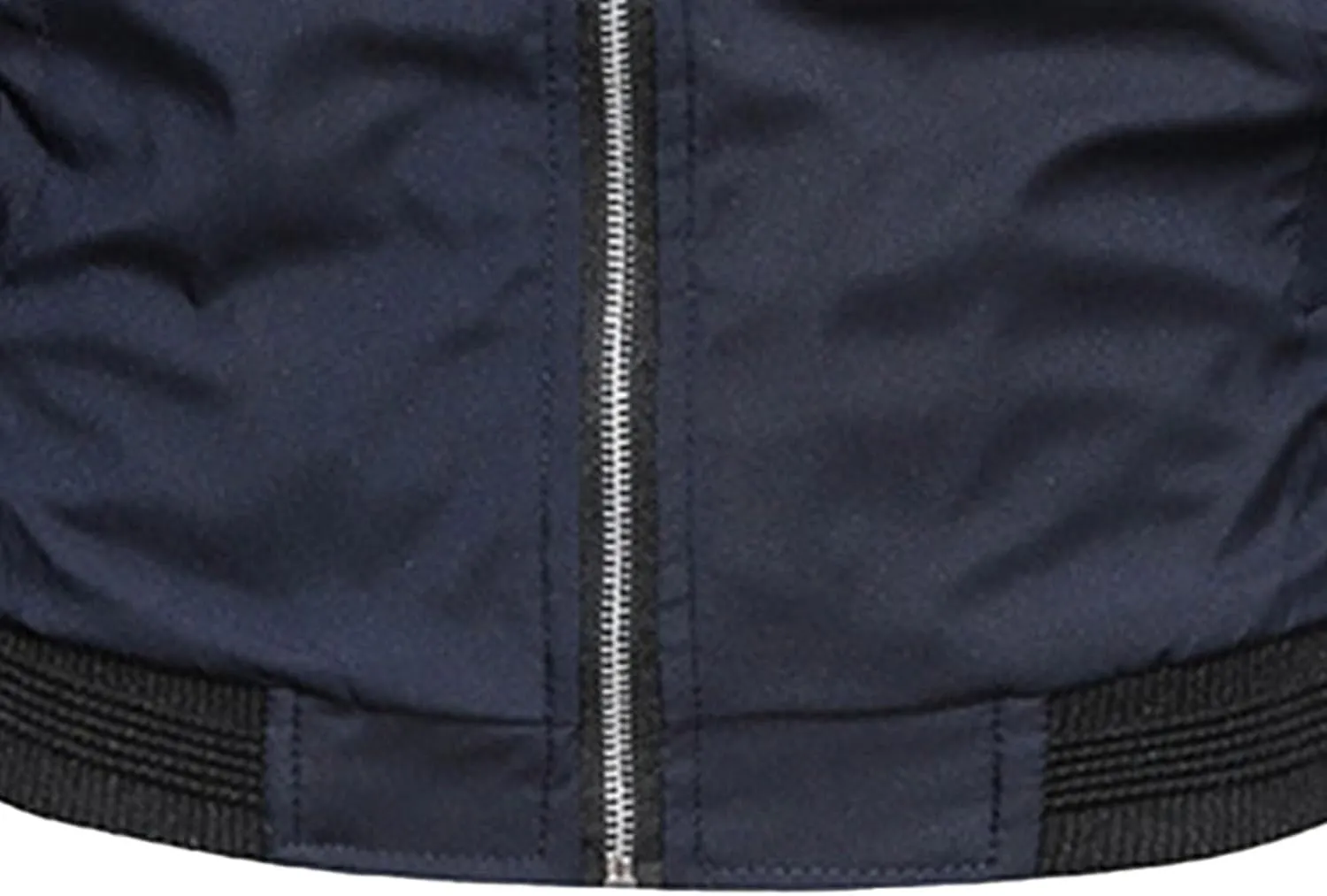 Men's Lightweight Baseball Bomber Jacket Full Zip Stand Collar Varsity Jackets Windproof Outdoor Windbreaker