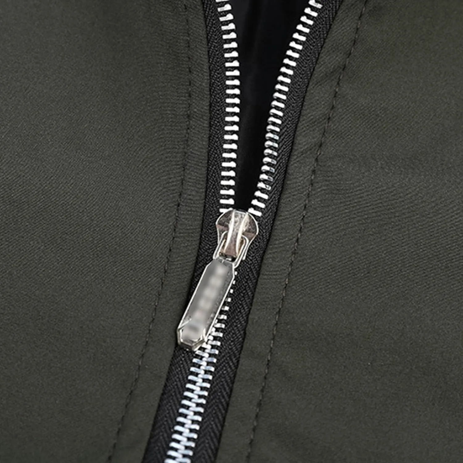 Men's Lightweight Baseball Bomber Jacket Full Zip Stand Collar Varsity Jackets Windproof Outdoor Windbreaker