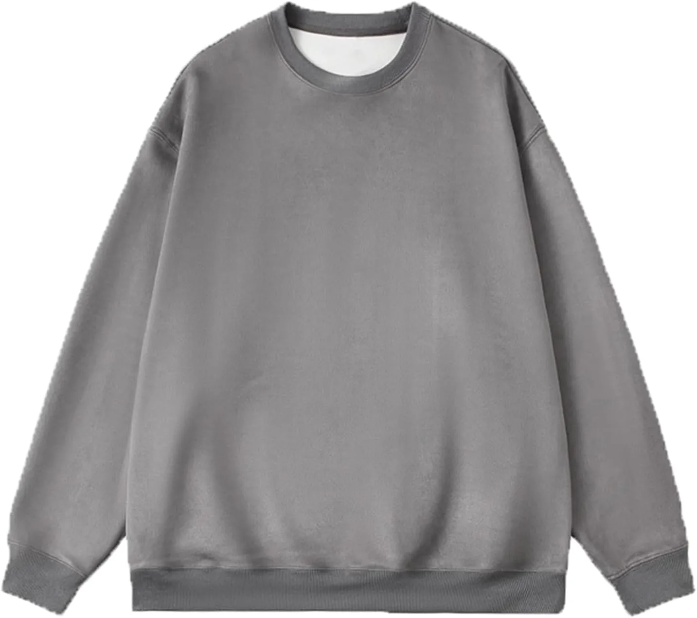 Mens Long Sleeve T Shirts Cotton Crewneck Sport Pullover Sweater Casual Stylish Fitness Sweatshirt Trendy Clothes