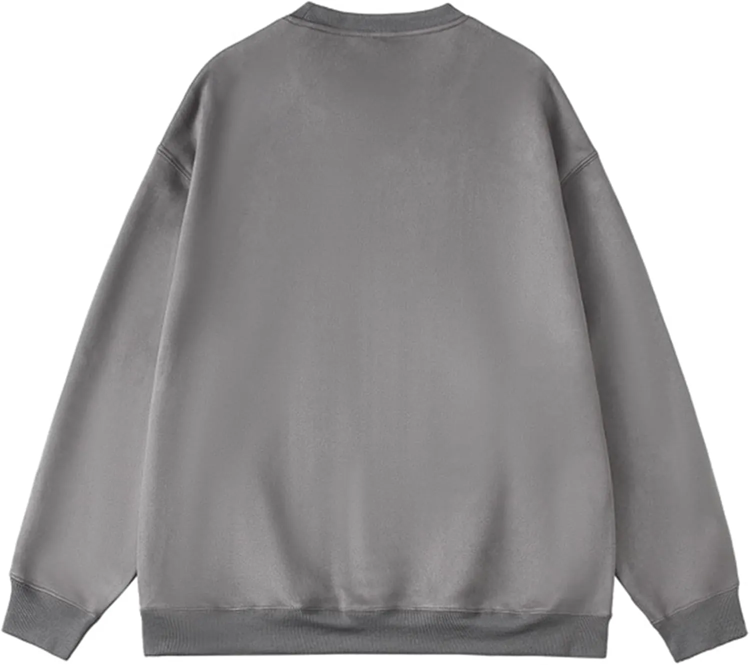 Mens Long Sleeve T Shirts Cotton Crewneck Sport Pullover Sweater Casual Stylish Fitness Sweatshirt Trendy Clothes