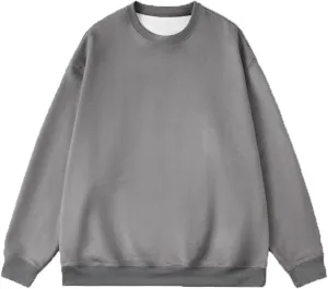 Mens Long Sleeve T Shirts Cotton Crewneck Sport Pullover Sweater Casual Stylish Fitness Sweatshirt Trendy Clothes