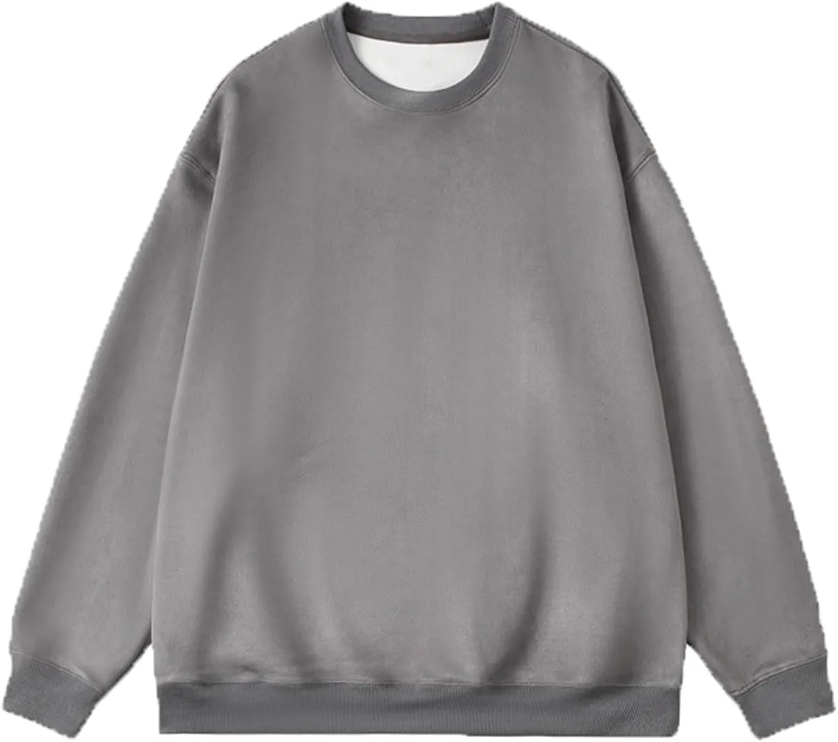 Mens Long Sleeve T Shirts Cotton Crewneck Sport Pullover Sweater Casual Stylish Fitness Sweatshirt Trendy Clothes
