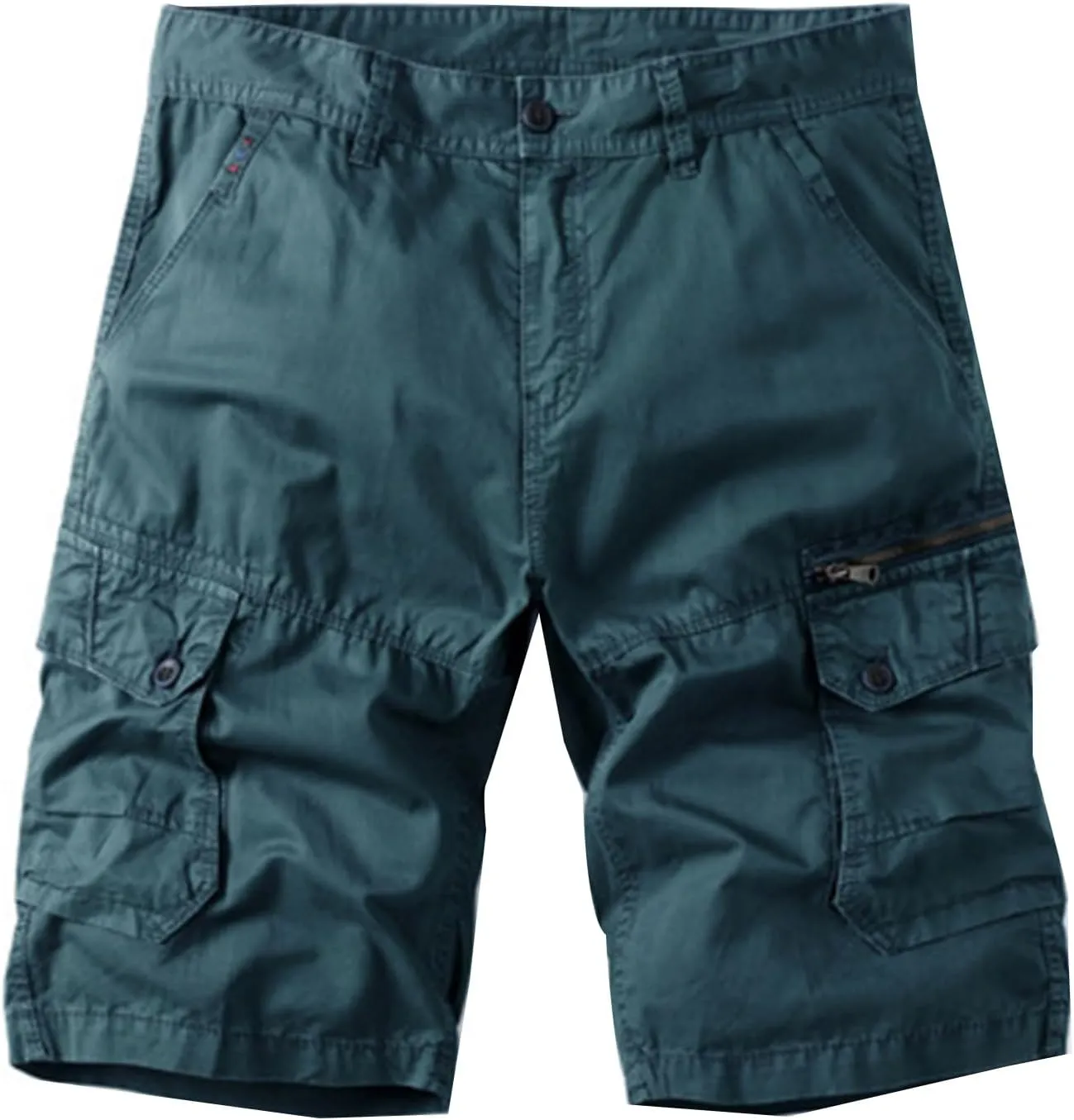 Men's Loose Fit Cargo Shorts with Multi Pockets Outdoor Plus Size Casual Summer Short Pants for Hiking Camping Travel
