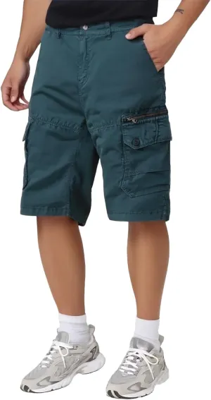 Men's Loose Fit Cargo Shorts with Multi Pockets Outdoor Plus Size Casual Summer Short Pants for Hiking Camping Travel