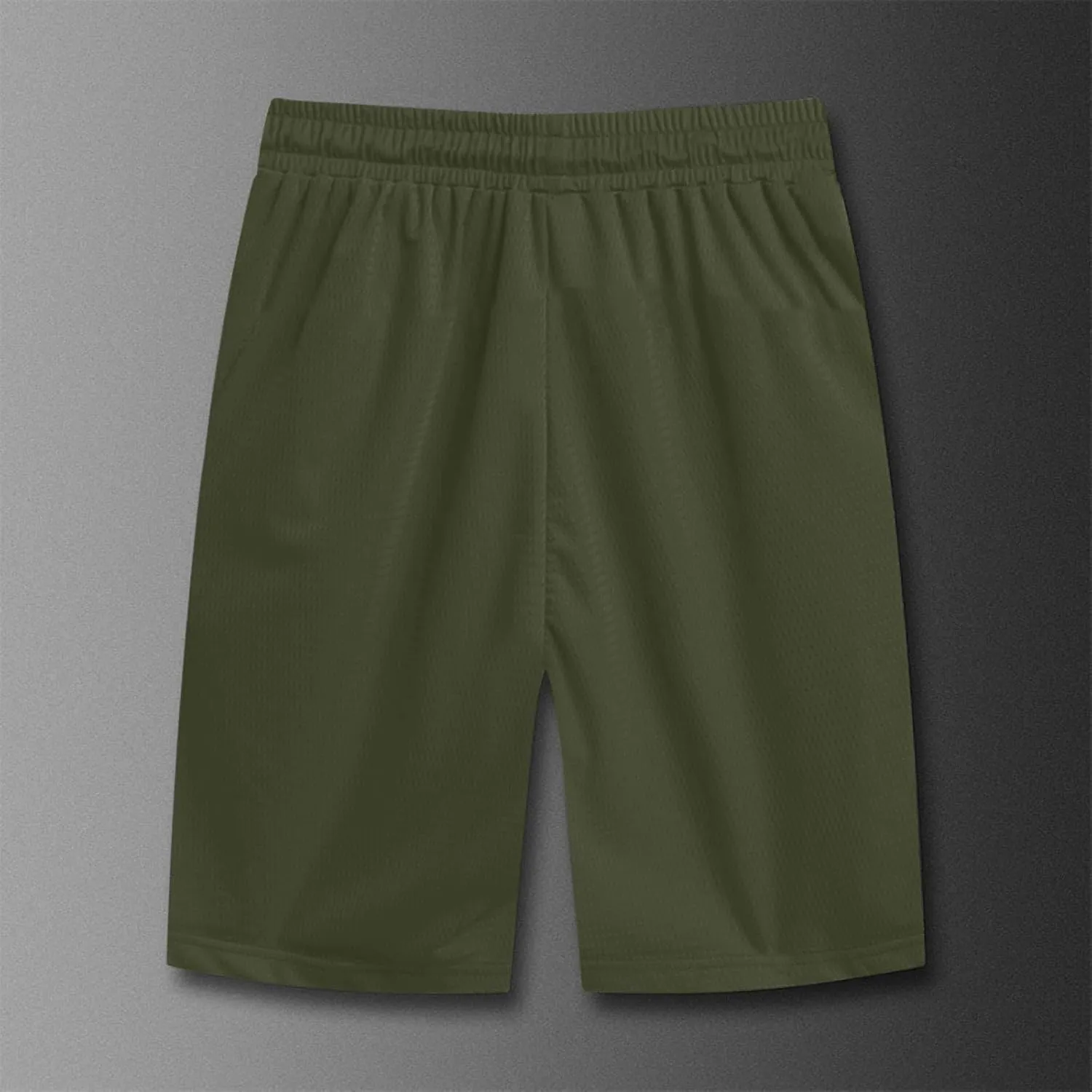 Mens Quick Dry Running Shorts with Zipper Pocket Drawstring Waist Summer Breathable Ice Silk Workout Short Pants