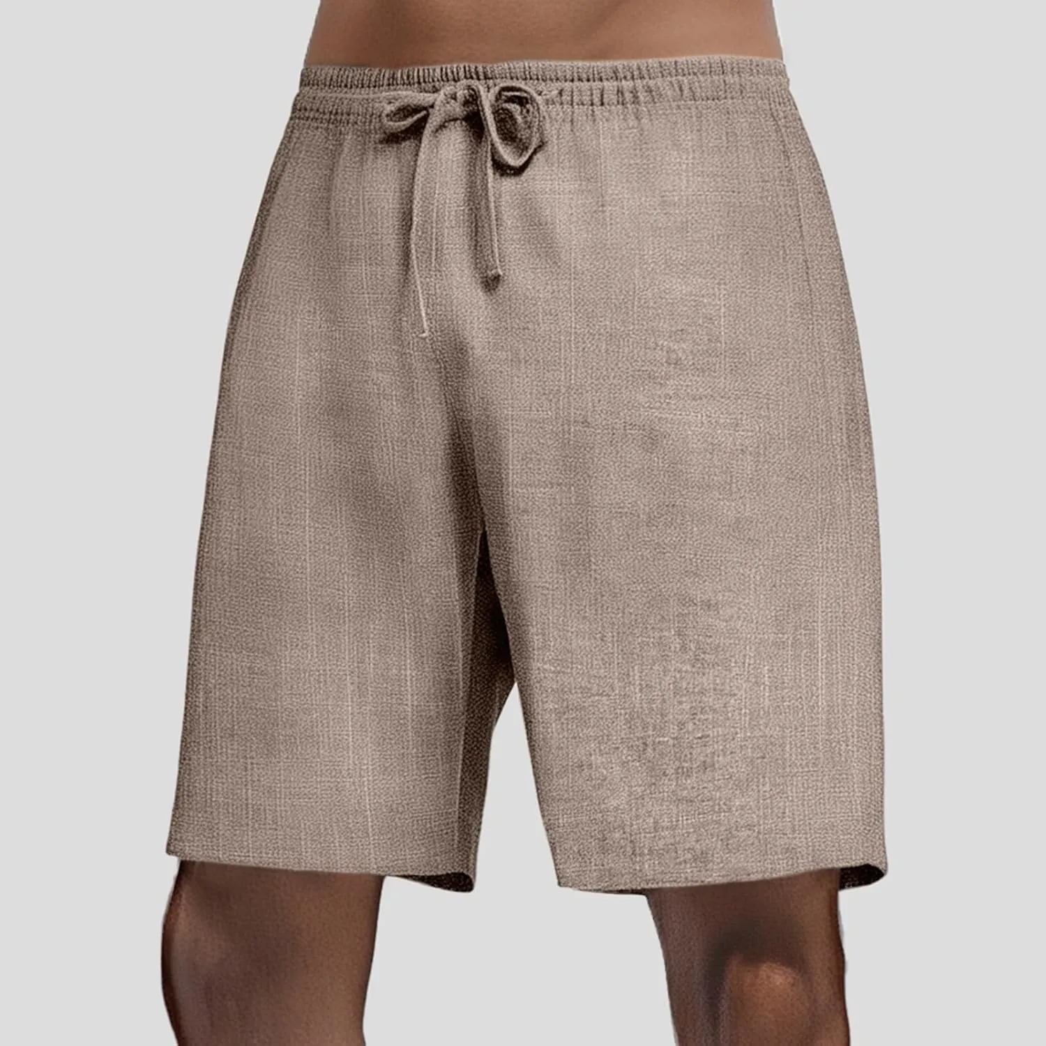 Mens Quick Dry Shorts Lightweight Wide Leg Ice Silk 2025 Fashion Shorts