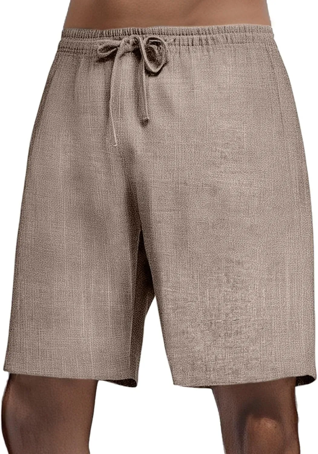 Mens Quick Dry Shorts Lightweight Wide Leg Ice Silk 2025 Fashion Shorts