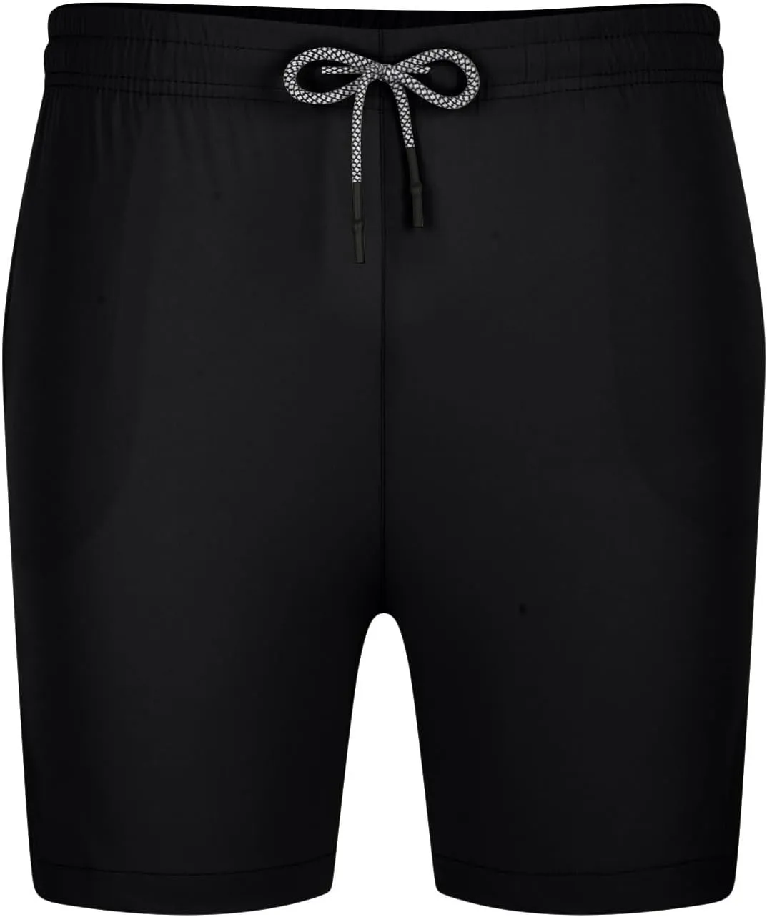 Men's Running Athletic Shorts 7" Gym Workout Lightweight Elastic Waist Quick Dry Shorts Side Slit Sweat Shorts with Pockets