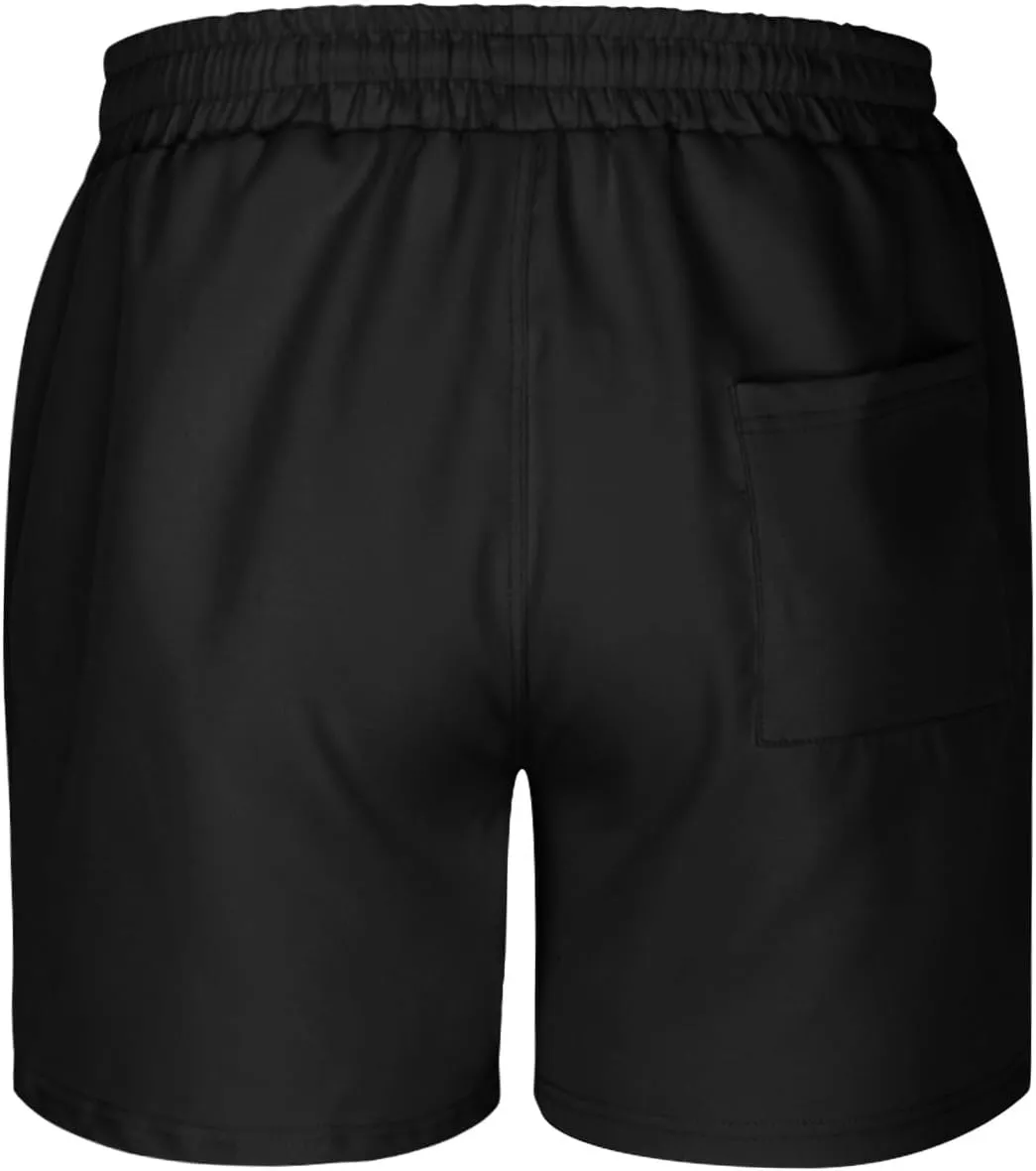 Mens Running Shorts 3 Inch Lightweight Drawstring Waist Athletic Shorts Summer Quick Dry High Split Gym Yoga Shorts