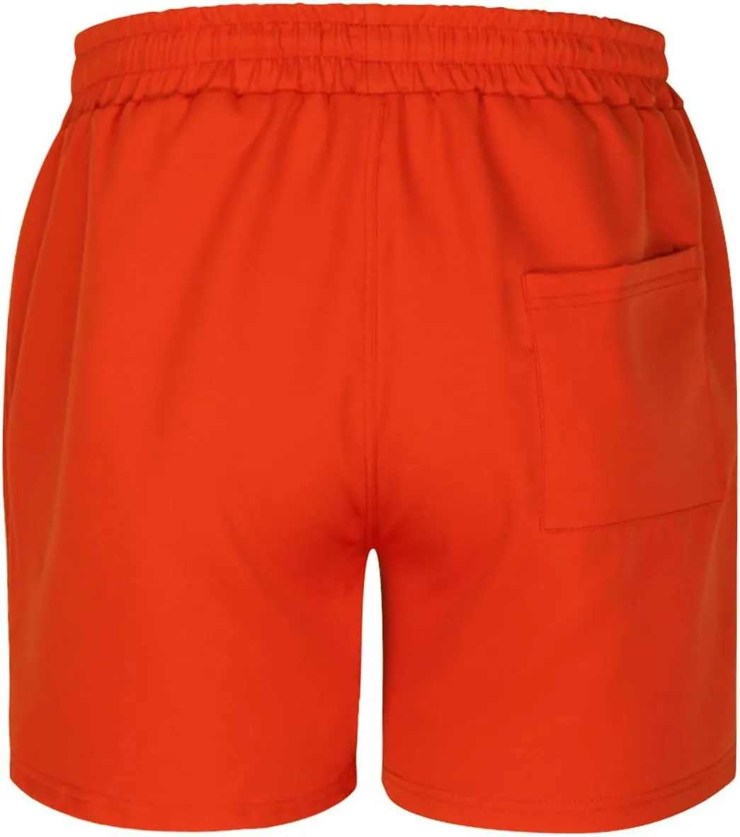 Mens Running Shorts 5 Inch Lightweight Drawstring Waist Athletic Shorts Summer Quick Dry Split Gym Workout Shorts