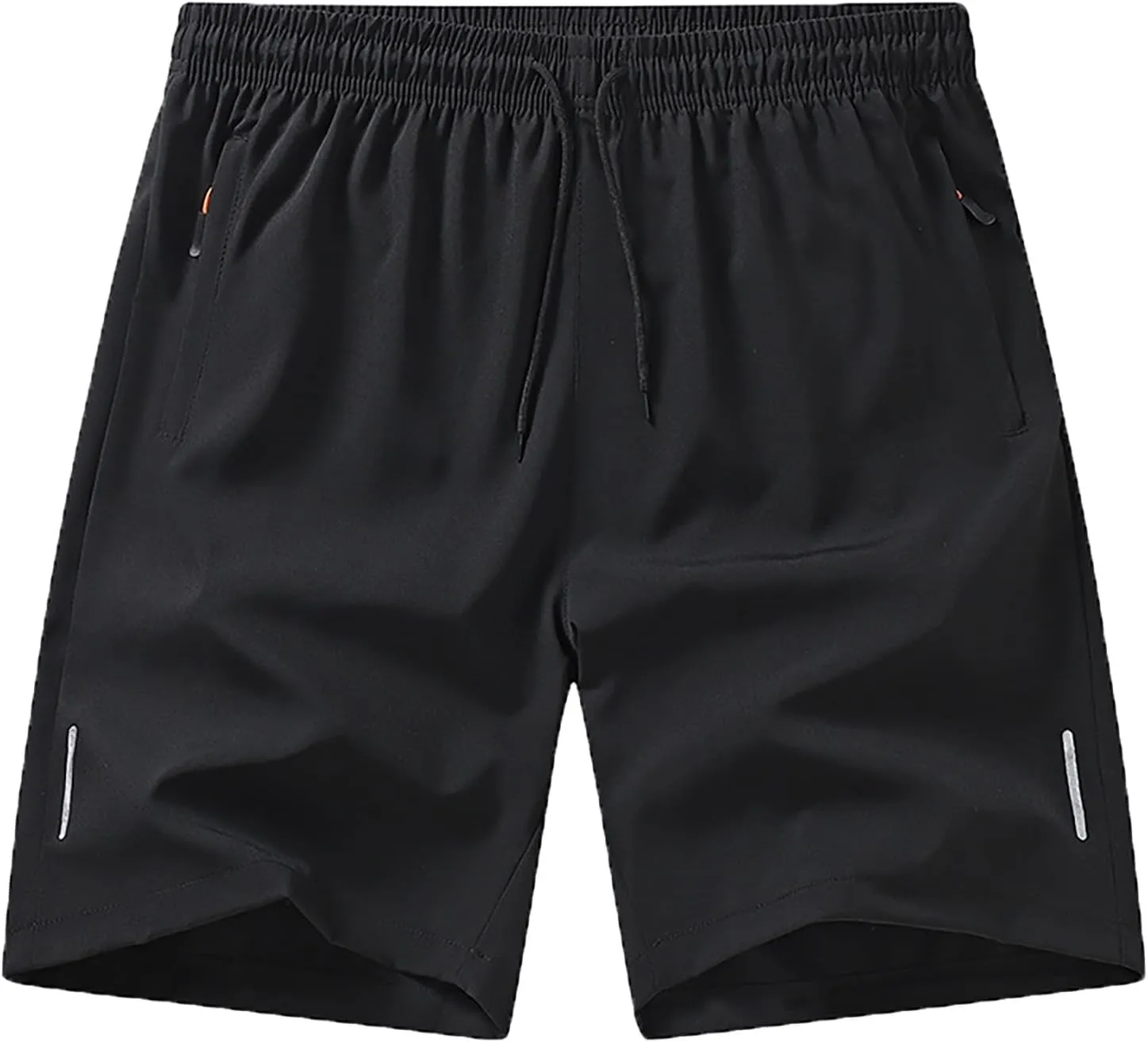 Men's Shorts Casual Straight Leg Casual Loose Fit Outdoor Lightweight Shorts Relaxed Beach Summer Zipper High Waisted Shorts