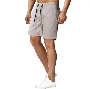 Mens Shorts Lightweight Quick Dry Pants Athletic Workout Gym Shorts with Pockets Training Running Solid Color Jogger