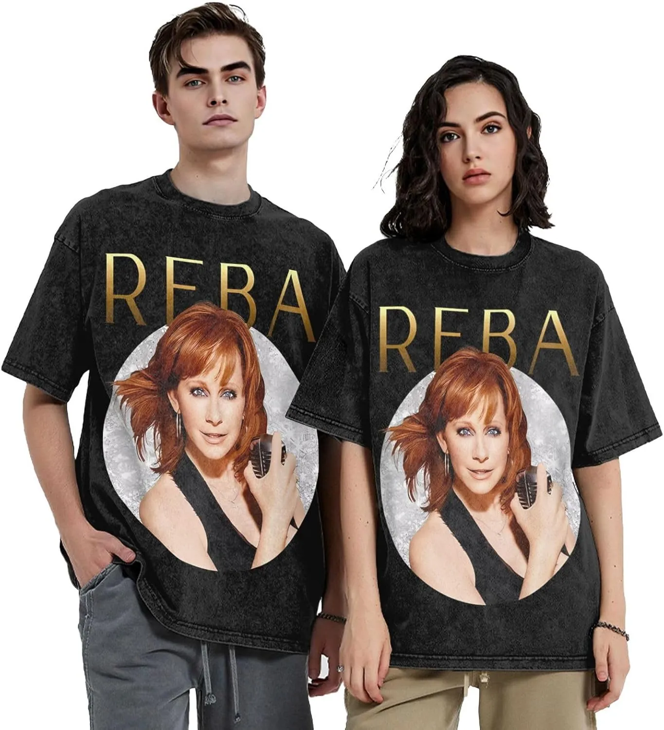 Men's Streetwear Oversized Athletic T Shirt Short Sleeve Unisex Teens Stretch-Cotton Shirts