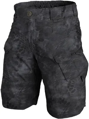 Men's Stretch Cargo Casual Elastic Waist Drawstring Lightweight Shorts Relaxed Summer Short with Multi Pockets