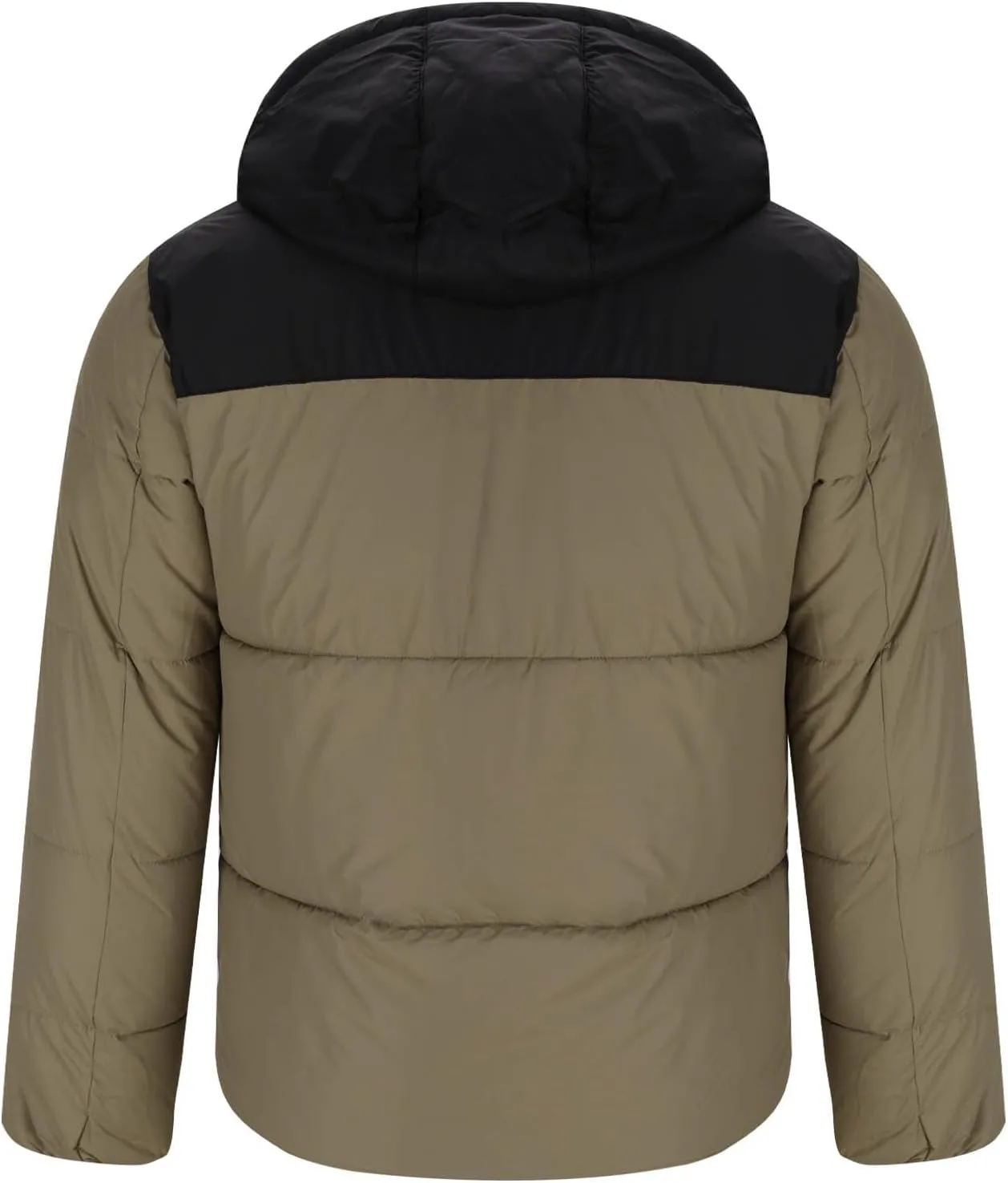 Mens Winter Puffer Jacket Warm Winter Waterproof Puffy Jacket Thicken Insulated Windproof Hooded Down Quilted Coat