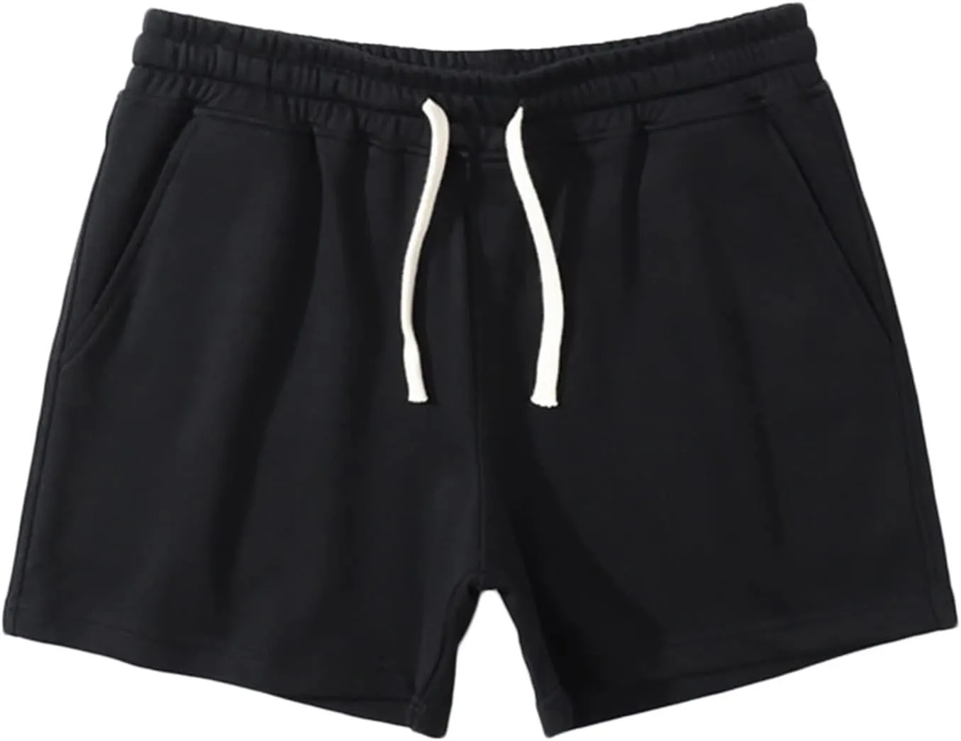 Muscularfit Mens Sweat Shorts Outdoor Sport Gym Athletic Shorts Comfortable Drawstring Fitness Sport Shorts with Pockets