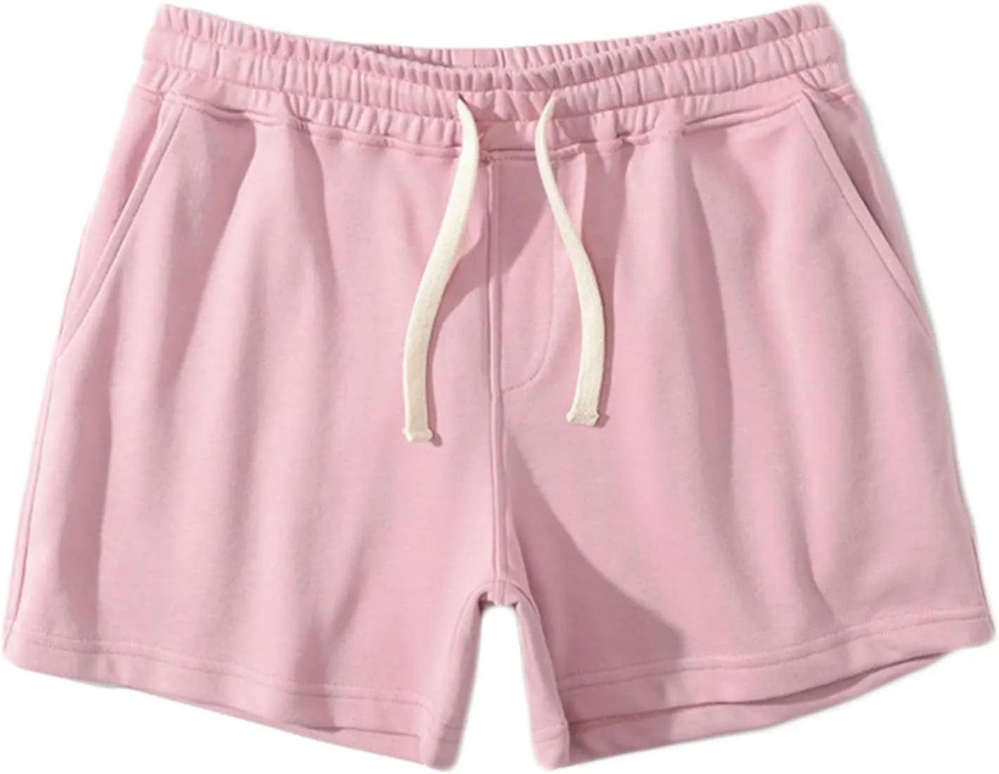 Muscularfit Mens Sweat Shorts Outdoor Sport Gym Athletic Shorts Comfortable Drawstring Fitness Sport Shorts with Pockets
