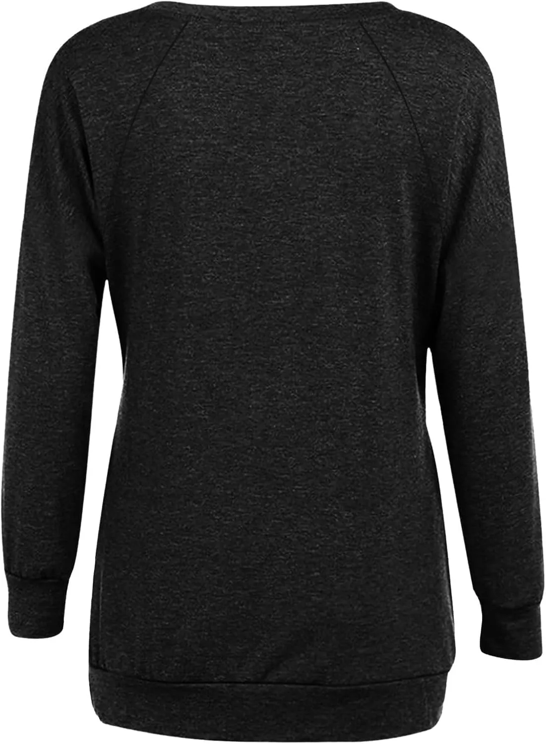 Oversized Tshirts Shirts for Women Long Sleeve Basic Shirt 2023 Teacher Outfit Solid Casual Crew Neck Tops Blouse