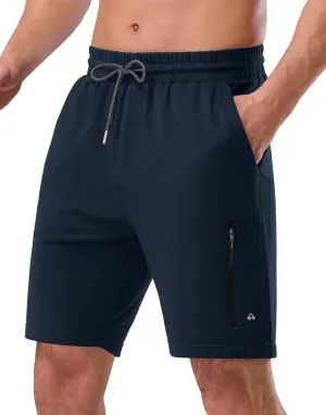 Pioneer Camp Sweat Shorts for Men 7" Inseam Cotton Athletic Casual Shorts with 4 Pockets for Gym Workout Lounge Summer Shorts