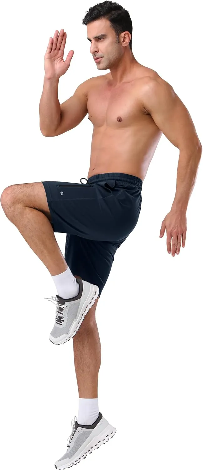 Pioneer Camp Sweat Shorts for Men 7" Inseam Cotton Athletic Casual Shorts with 4 Pockets for Gym Workout Lounge Summer Shorts
