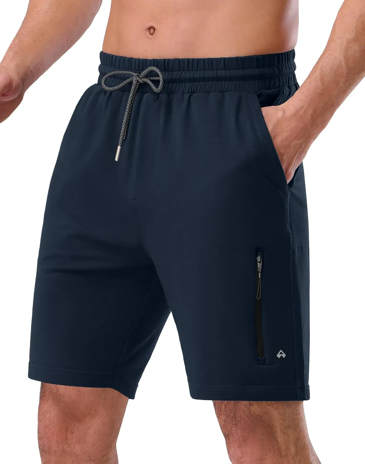 Pioneer Camp Sweat Shorts for Men 7" Inseam Cotton Athletic Casual Shorts with 4 Pockets for Gym Workout Lounge Summer Shorts