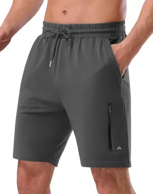 Pioneer Camp Sweat Shorts for Men 7" Inseam Cotton Athletic Casual Shorts with 4 Pockets for Gym Workout Lounge Summer Shorts