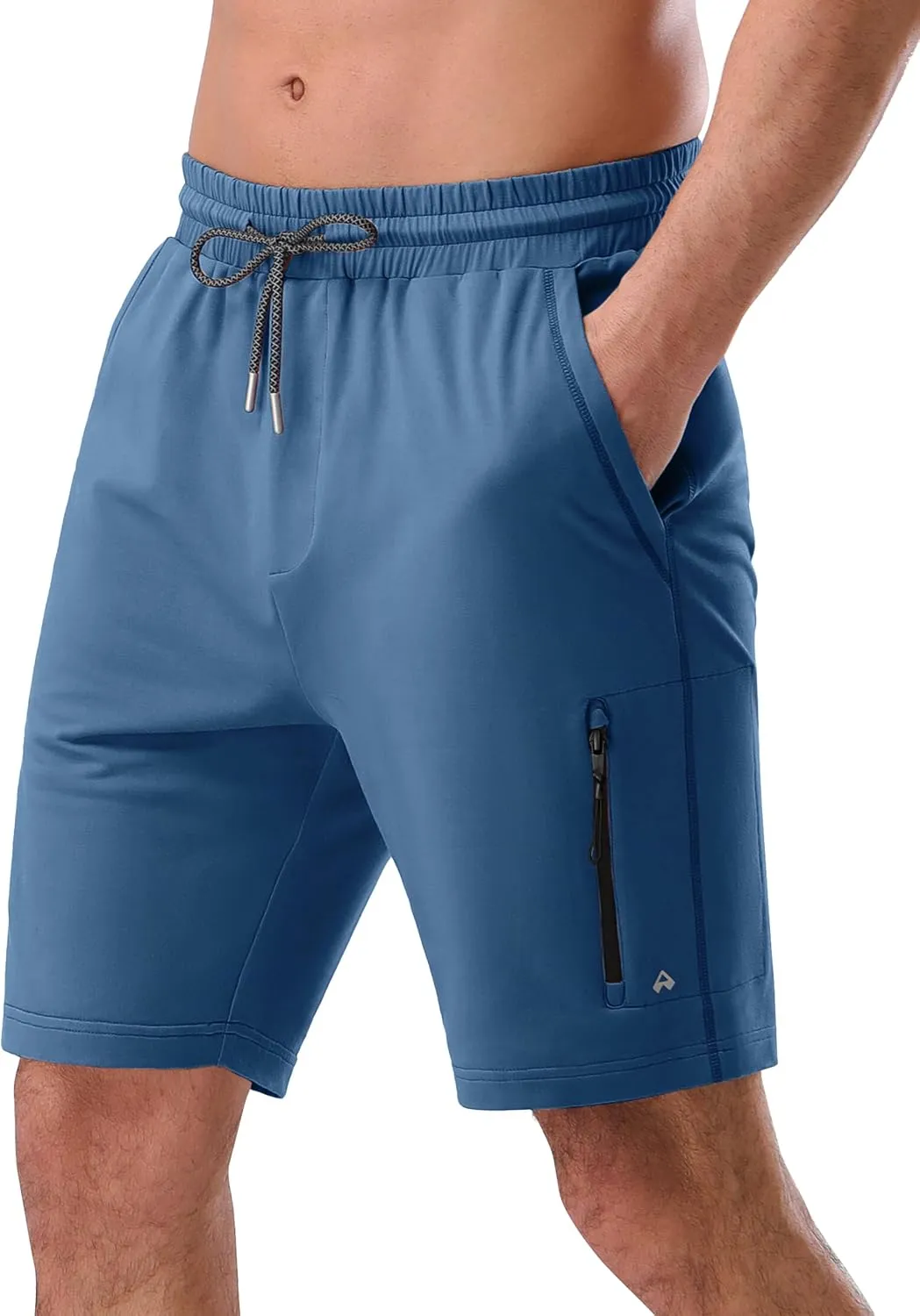 Pioneer Camp Sweat Shorts for Men 7" Inseam Cotton Athletic Casual Shorts with 4 Pockets for Gym Workout Lounge Summer Shorts