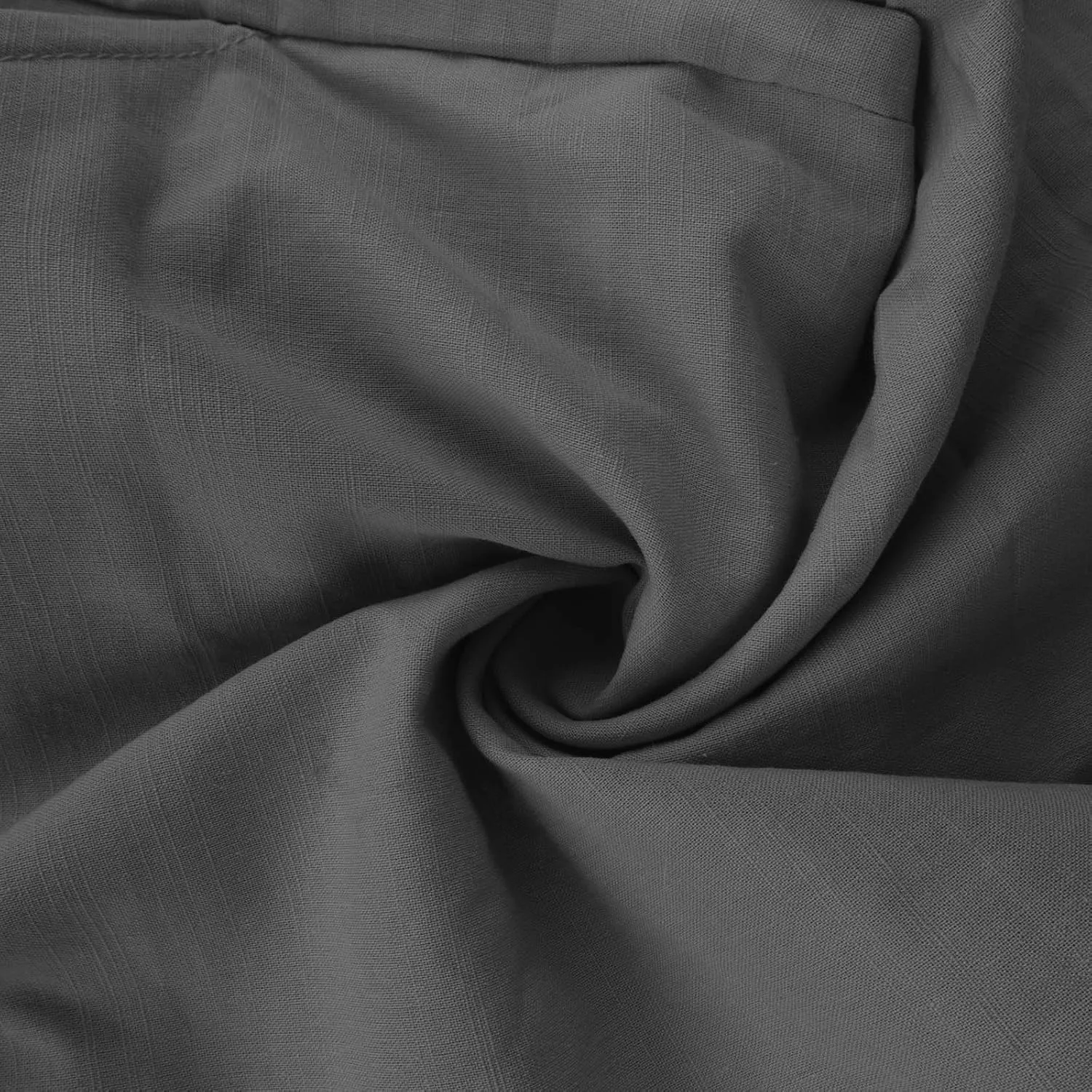 Plus Size Linen Pants for Men Casual Elastic Waist Lightweight Loose Fit Trousers Solid Business Wide Leg Suit Pant