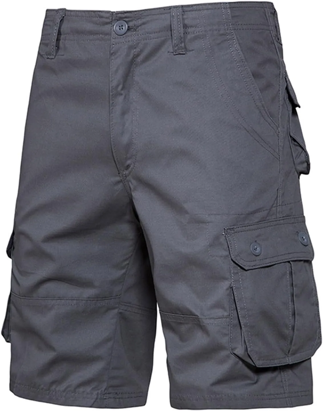 Quick Dry Hiking Shorts Men's Cargo Casual Outdoor Tactical Bermuda Shorts Lightweight Summer Short with Side Pockets