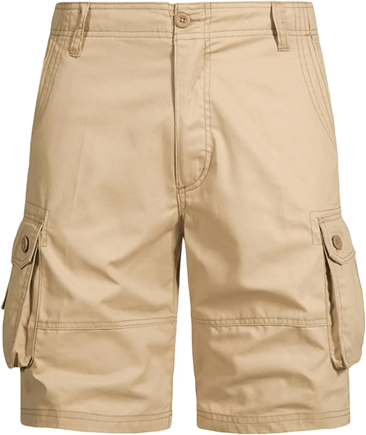Quick Dry Hiking Shorts Men's Cargo Casual Outdoor Tactical Bermuda Shorts Lightweight Summer Short with Side Pockets
