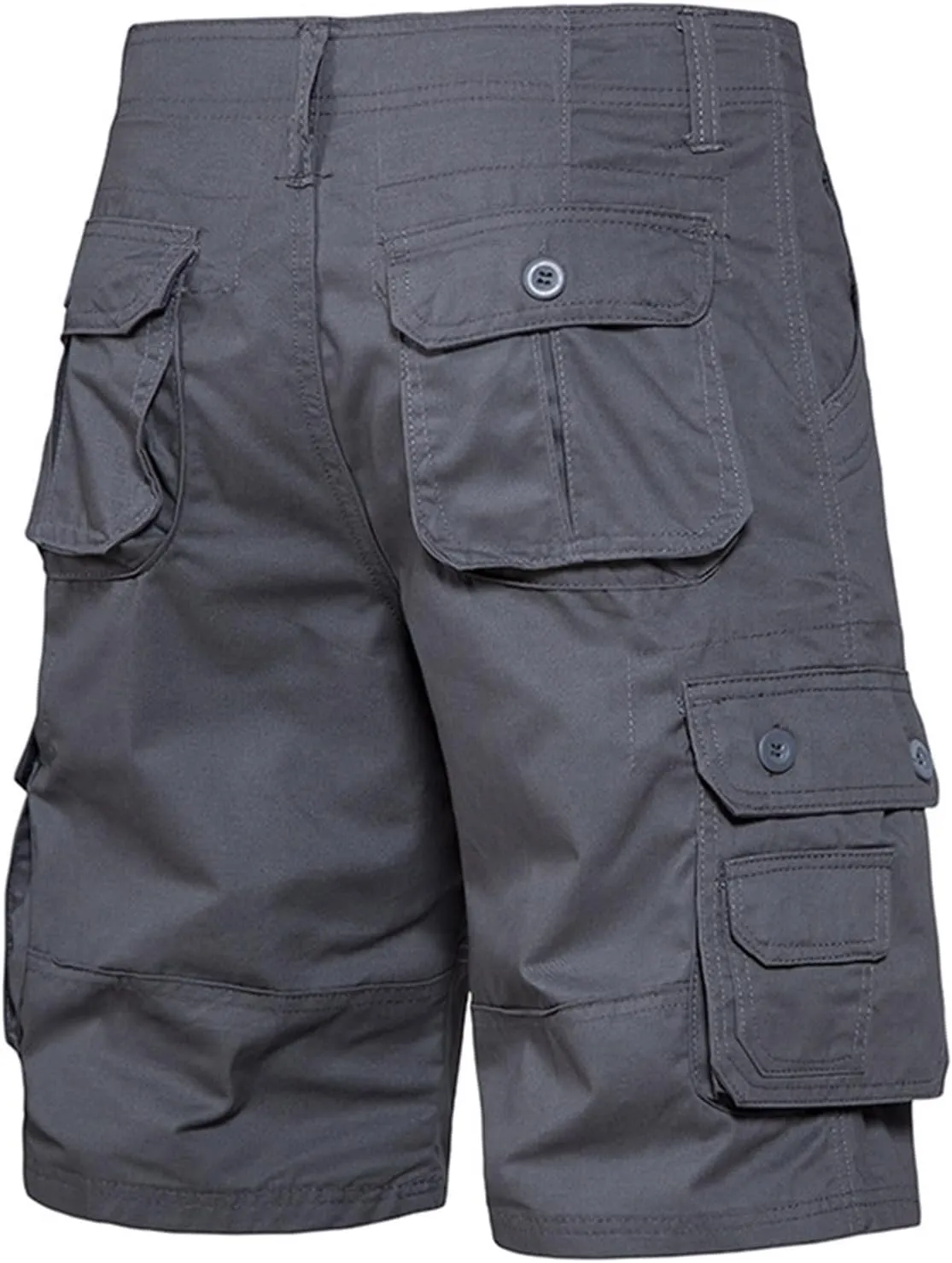 Quick Dry Hiking Shorts Men's Cargo Casual Outdoor Tactical Bermuda Shorts Lightweight Summer Short with Side Pockets