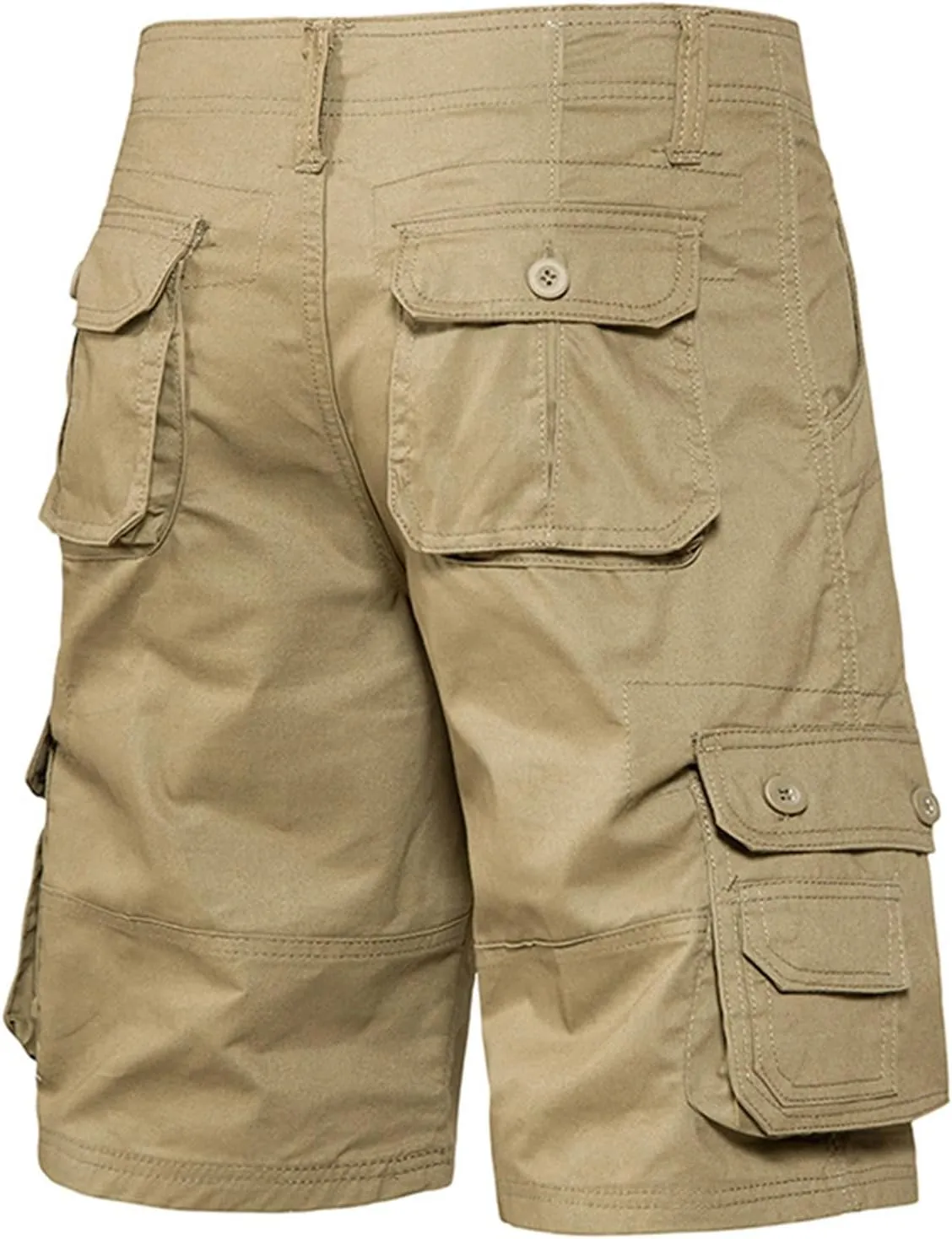 Quick Dry Hiking Shorts Men's Cargo Casual Outdoor Tactical Bermuda Shorts Lightweight Summer Short with Side Pockets