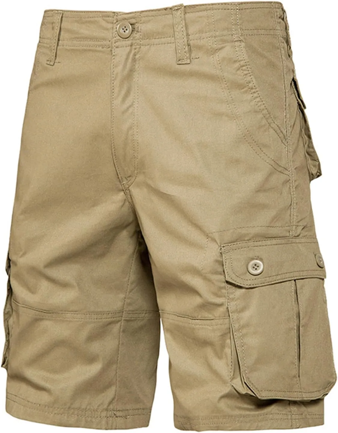 Quick Dry Hiking Shorts Men's Cargo Casual Outdoor Tactical Bermuda Shorts Lightweight Summer Short with Side Pockets