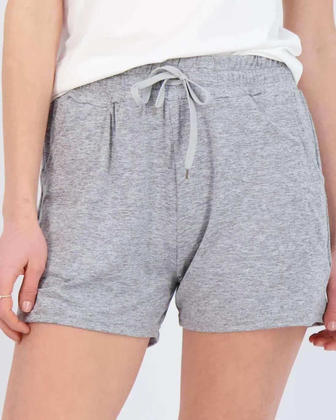 Real Essentials 3 Pack: Womens Ultra-Soft Athletic Lounge Casual Sweat Shorts with Pockets (Available in Plus Size)