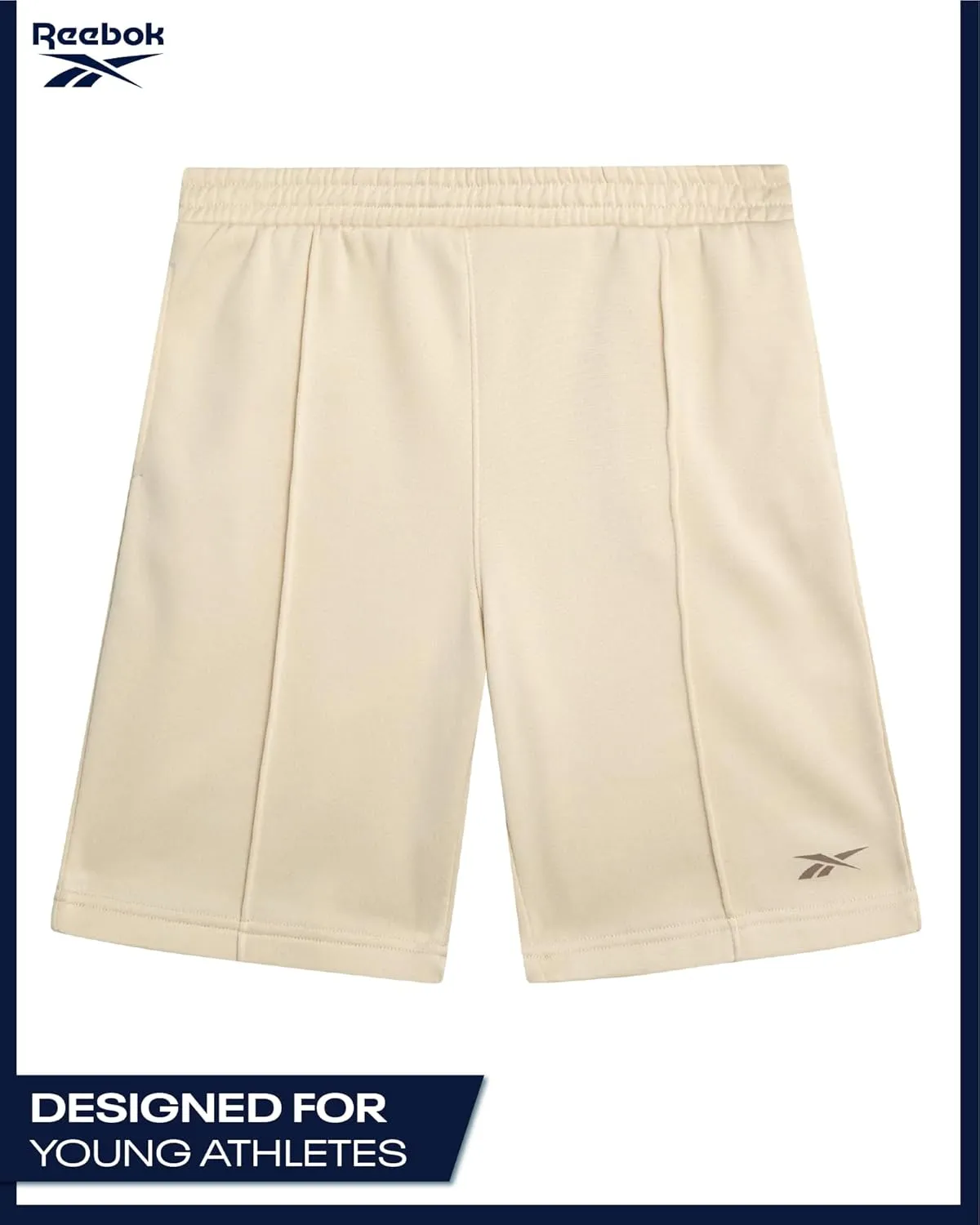 Reebok Boys Athletic Shorts - 2 Pack Active Performance French Terry Sweat Shorts for Basketball, Gym, Running (Sizes: 8-20)