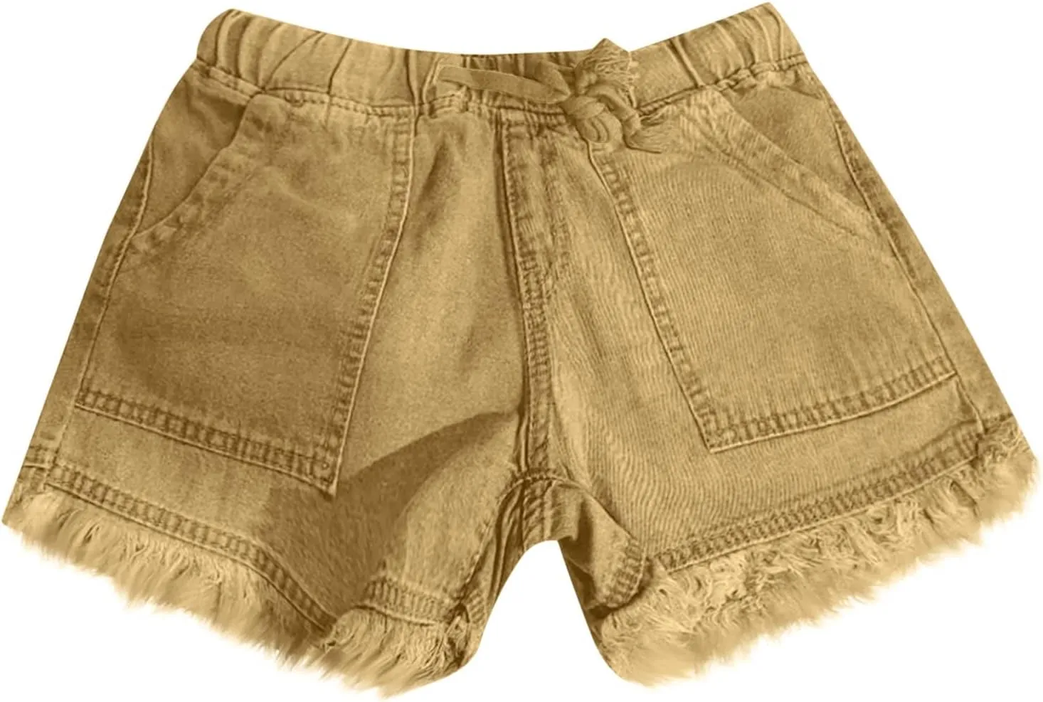 Ripped Denim Shorts for Women Trendy 2025 Summer Frayed Raw Hem Skinny Jean Shorts Dressy Casual Stretchy Jeans