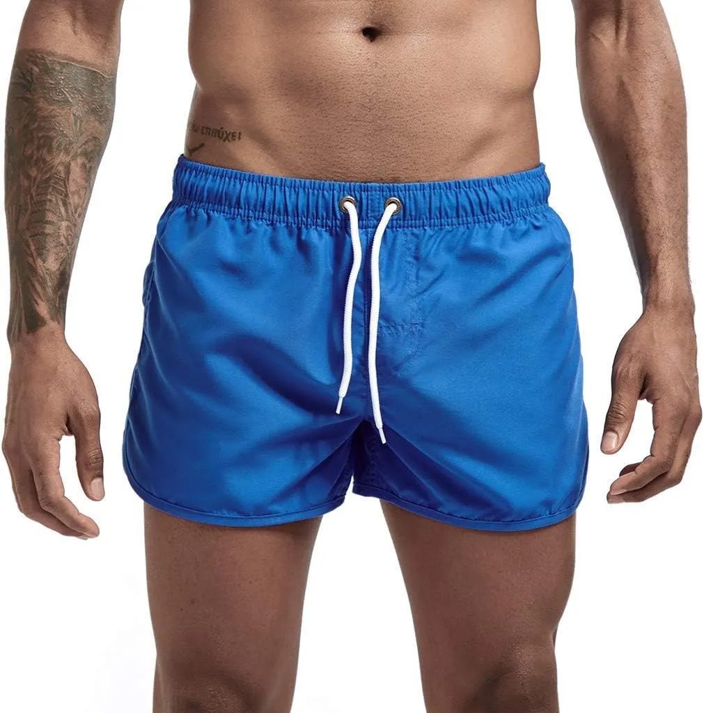 Running Shorts for Men Gym Athletic Workout Shorts Quick Dry 3 Inch Inseam Sweat Shorts with Pockets