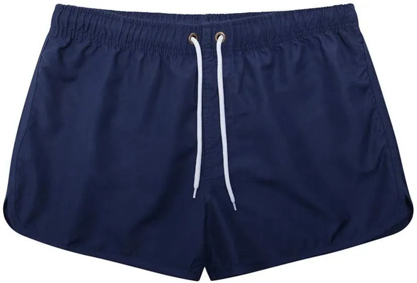 Running Shorts for Men Gym Athletic Workout Shorts Quick Dry 3 Inch Inseam Sweat Shorts with Pockets