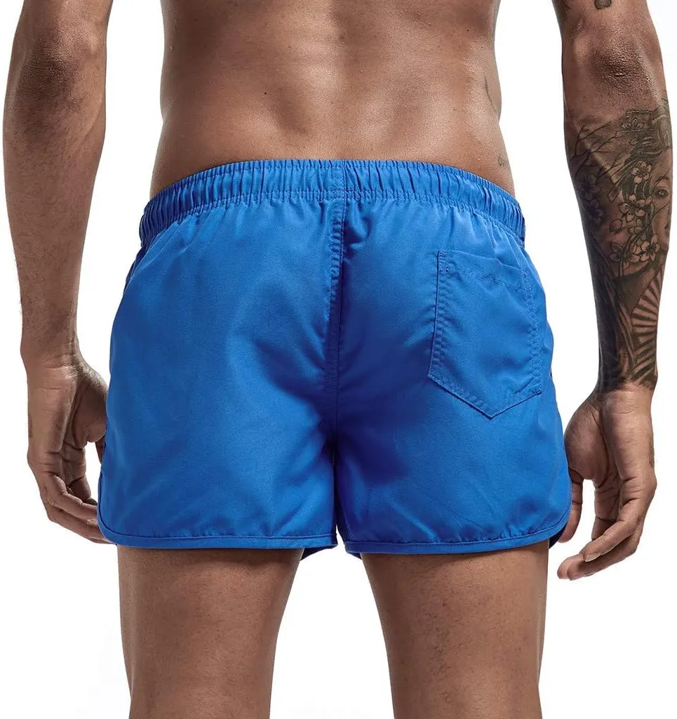 Running Shorts for Men Gym Athletic Workout Shorts Quick Dry 3 Inch Inseam Sweat Shorts with Pockets