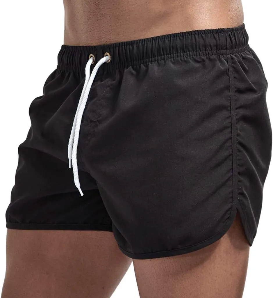 Running Shorts for Men Gym Athletic Workout Shorts Quick Dry 3 Inch Inseam Sweat Shorts with Pockets