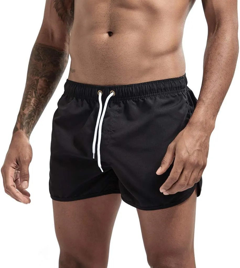 Running Shorts for Men Gym Athletic Workout Shorts Quick Dry 3 Inch Inseam Sweat Shorts with Pockets