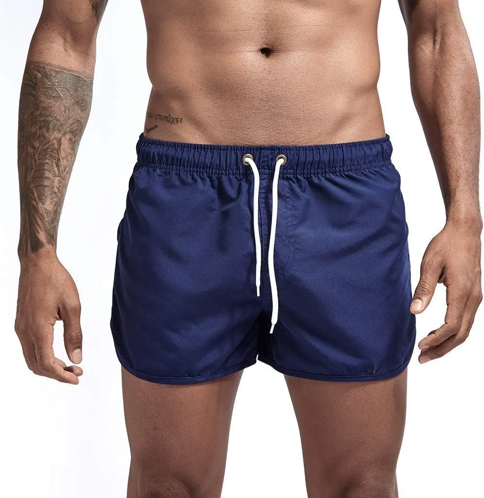 Running Shorts for Men Gym Athletic Workout Shorts Quick Dry 3 Inch Inseam Sweat Shorts with Pockets