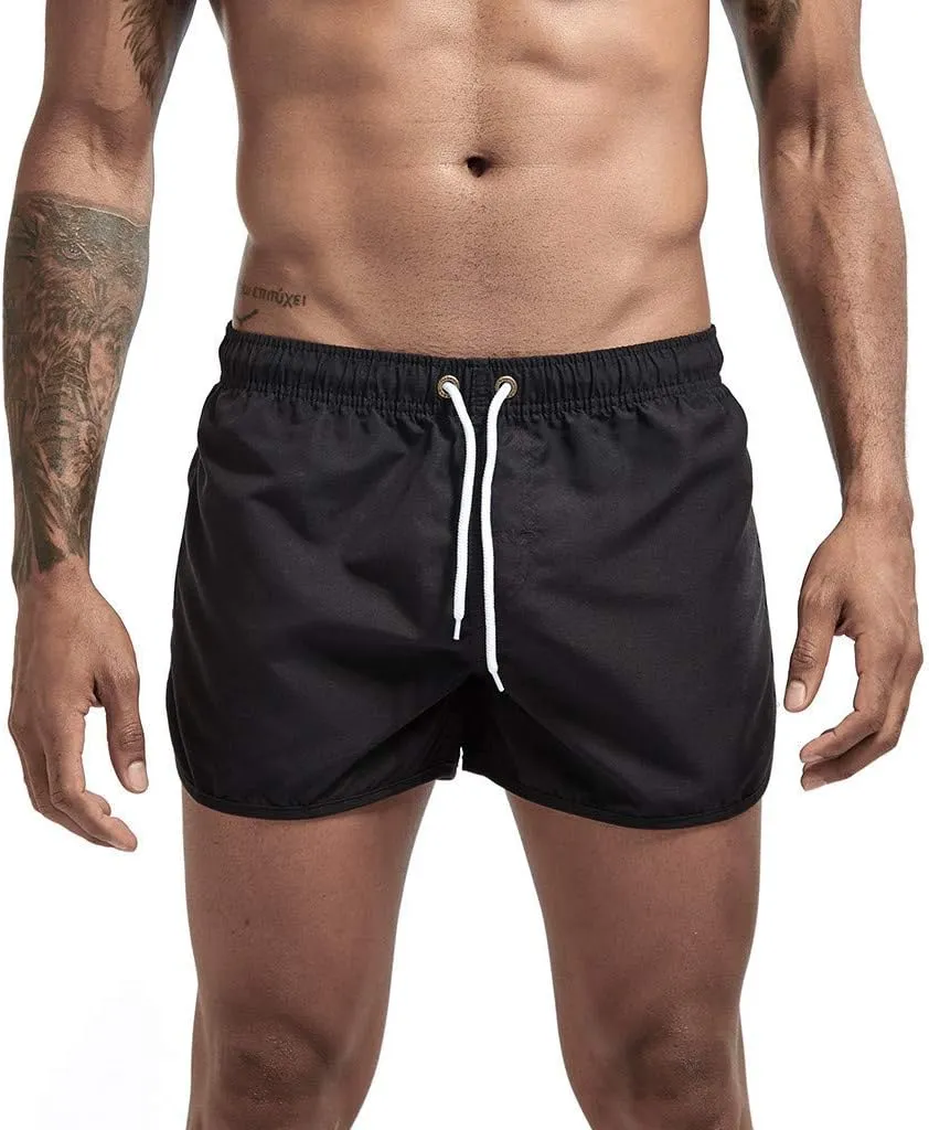 Running Shorts for Men Gym Athletic Workout Shorts Quick Dry 3 Inch Inseam Sweat Shorts with Pockets