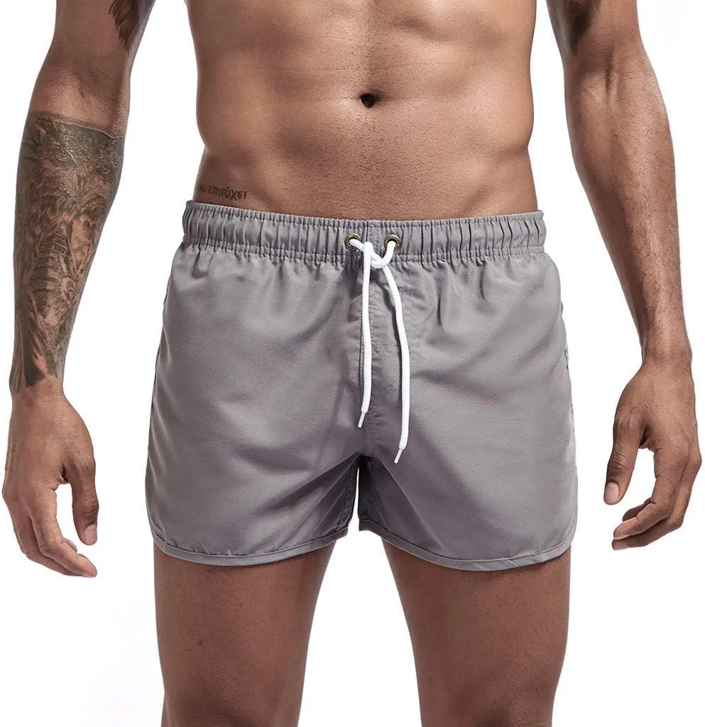 Running Shorts for Men Gym Athletic Workout Shorts Quick Dry 3 Inch Inseam Sweat Shorts with Pockets