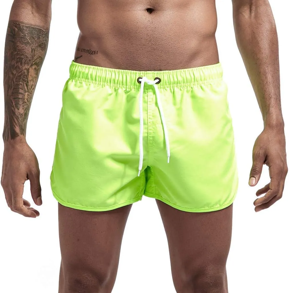 Running Shorts for Men Gym Athletic Workout Shorts Quick Dry 3 Inch Inseam Sweat Shorts with Pockets