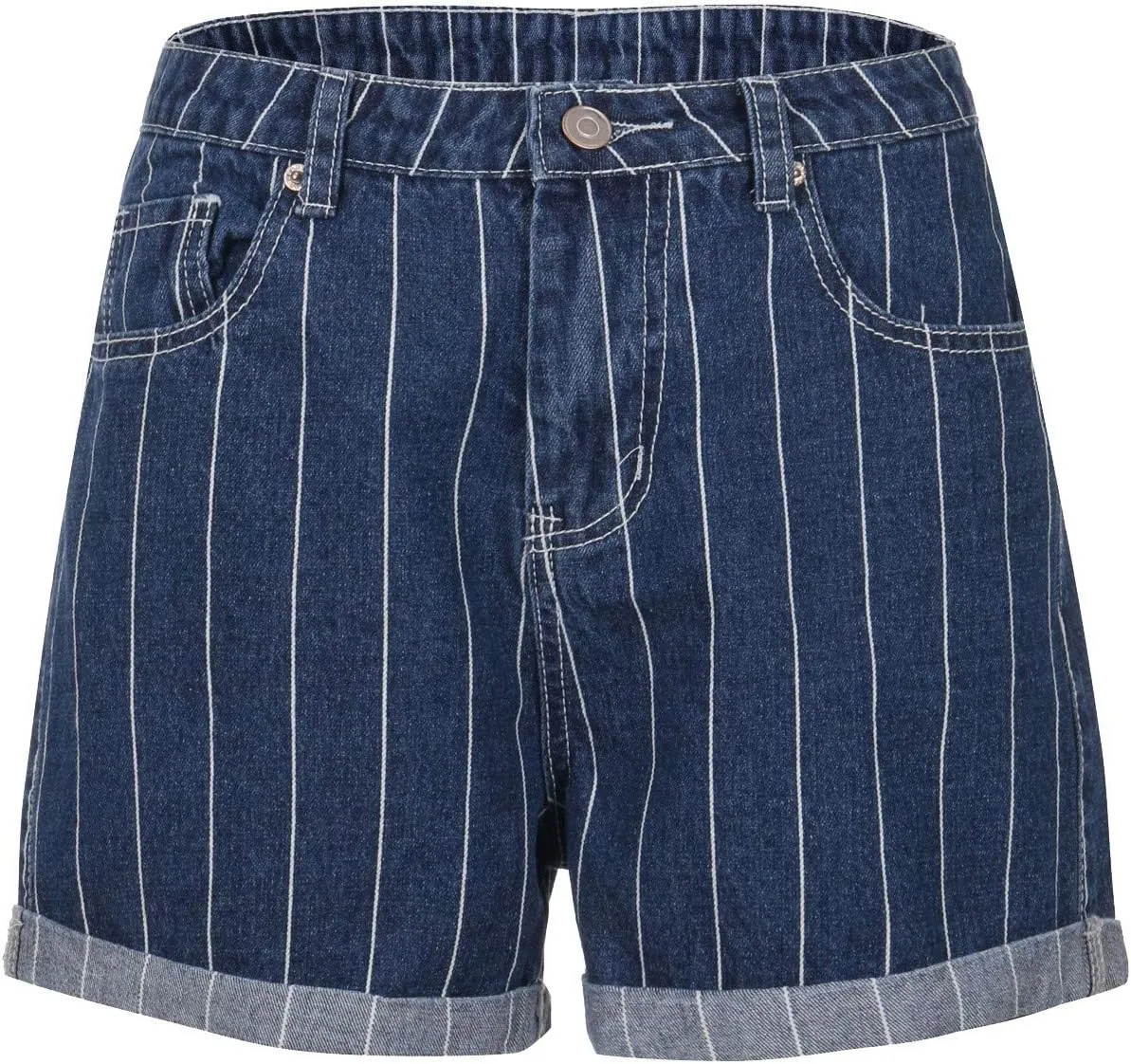 Summer Jean Shorts for Women High Waisted Cowboy Wear Pants Denim Shorts with Pockets