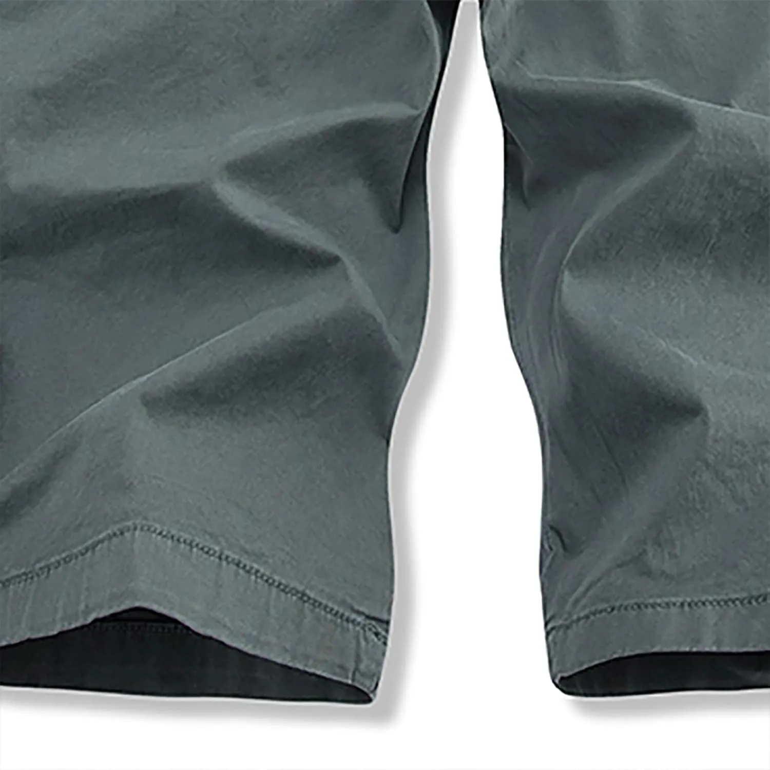 Summer Work Shorts Men's Twill Bermuda Cargo Shorts Casual Relaxed Camping Fishing Capris Pant with Multiple Pockets