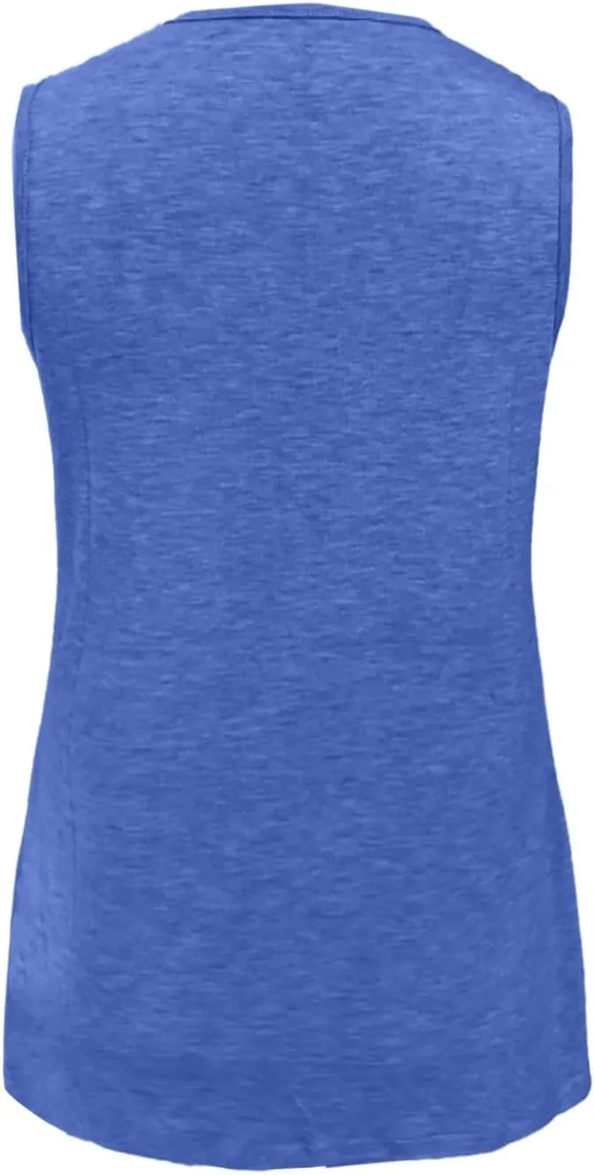 Tank Tops for Women Summer V Neck T Shirts Dressy Casual Sleeveless Comfy Tees Loose Vacation Beach Fashion