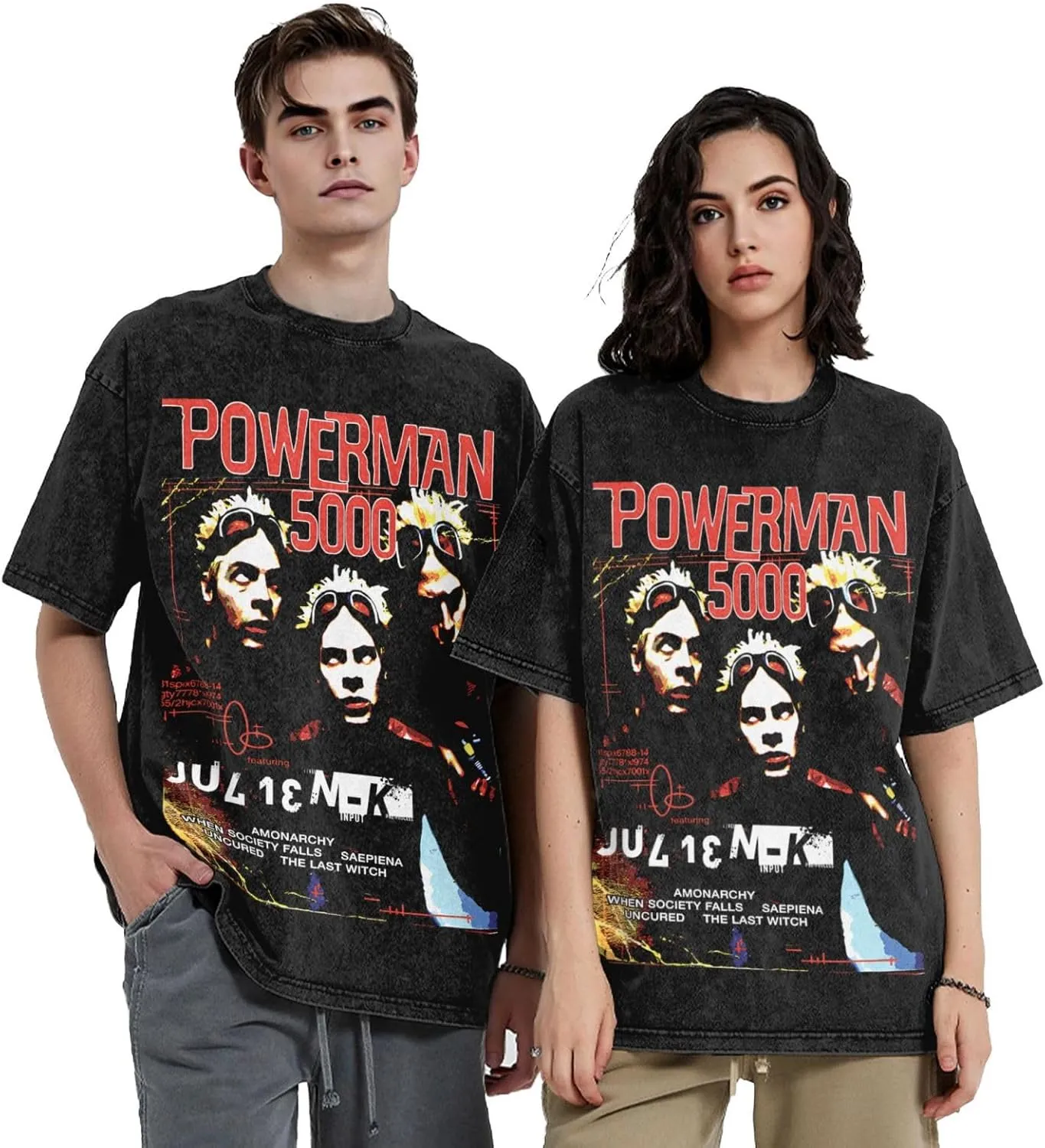 Teen Streetwear Oversized Fitness T-Shirt Short-Sleeve Adults Teens Cotton Shirts
